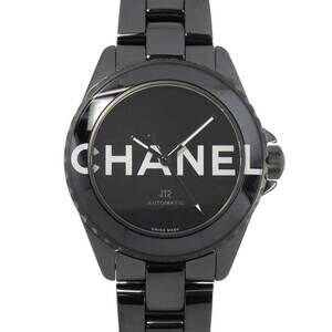 Chanel J12 38mm Wanted de H7418 Men's Watch, Black Ceramic, Date, Automatic
